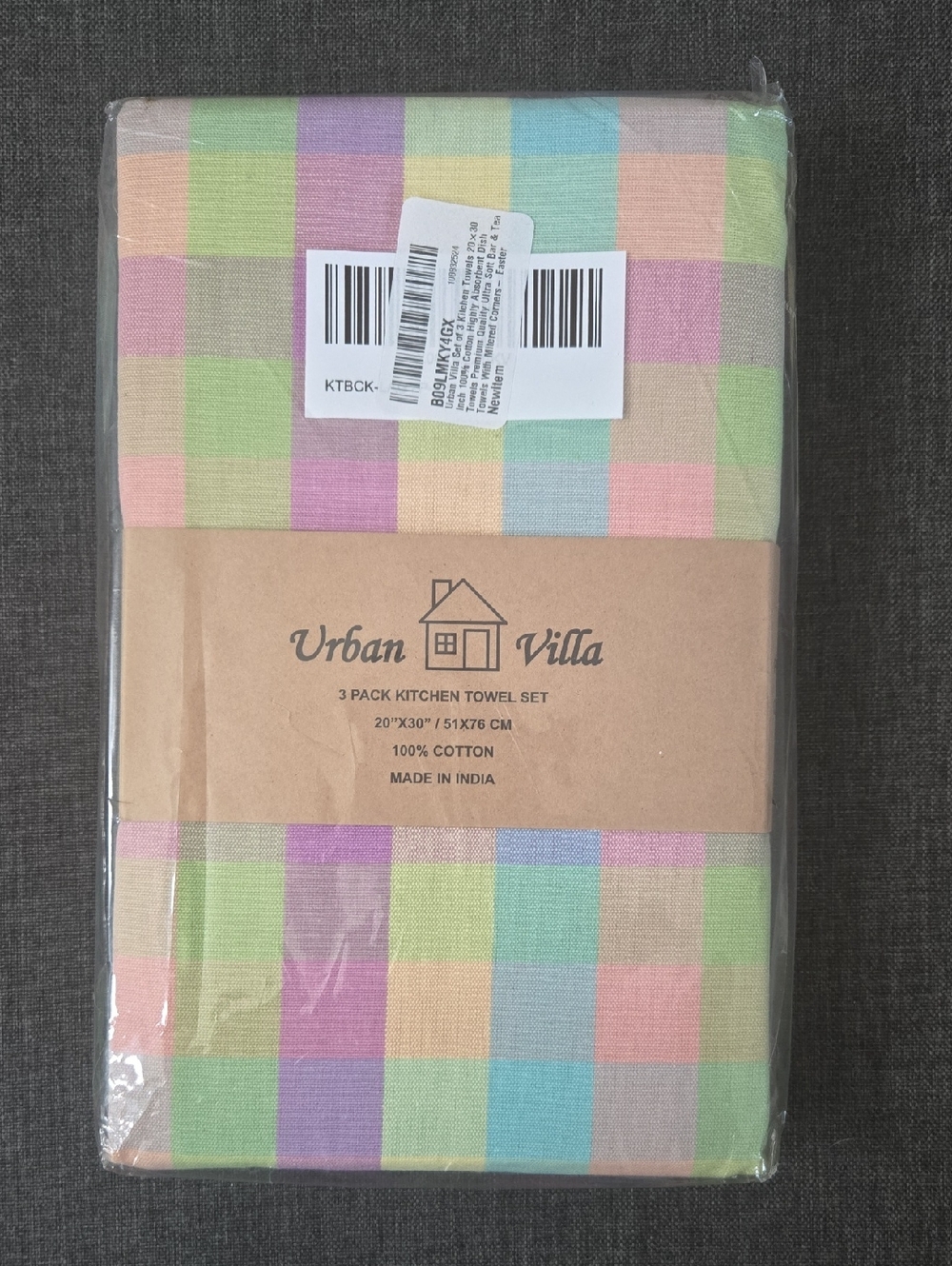 💥Urban Villa 3 Pack Kitchen Towel Set